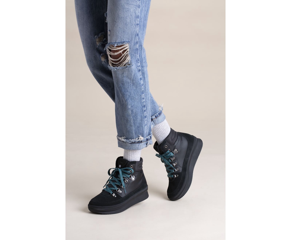 Botas Keds Mujer Negras - Midland Water-Resistant - 762-UHLRAI